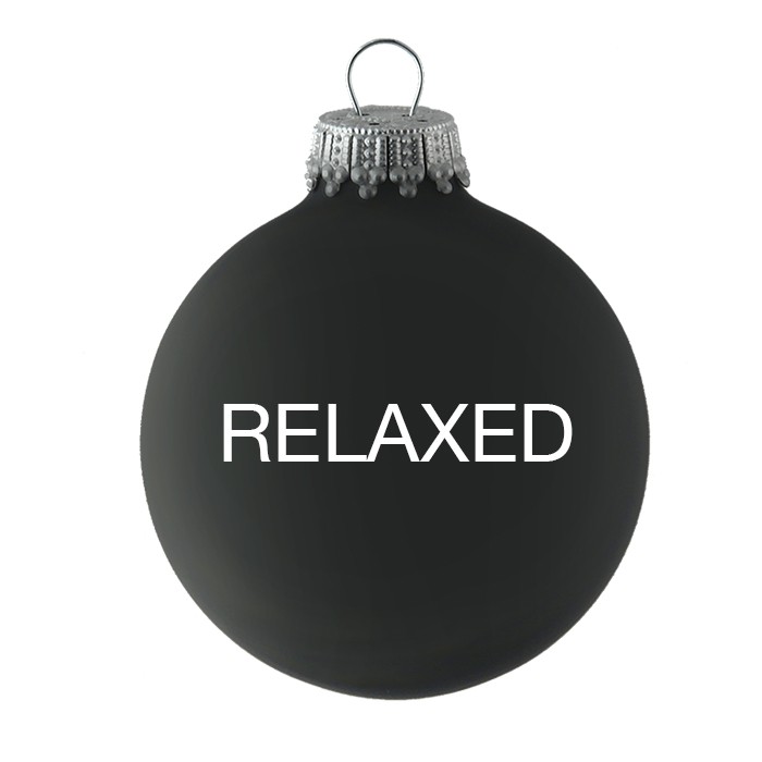 Christmas ornaments-Black-RELAXED