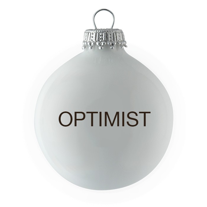 Christmas ornaments-White-OPTIMIST