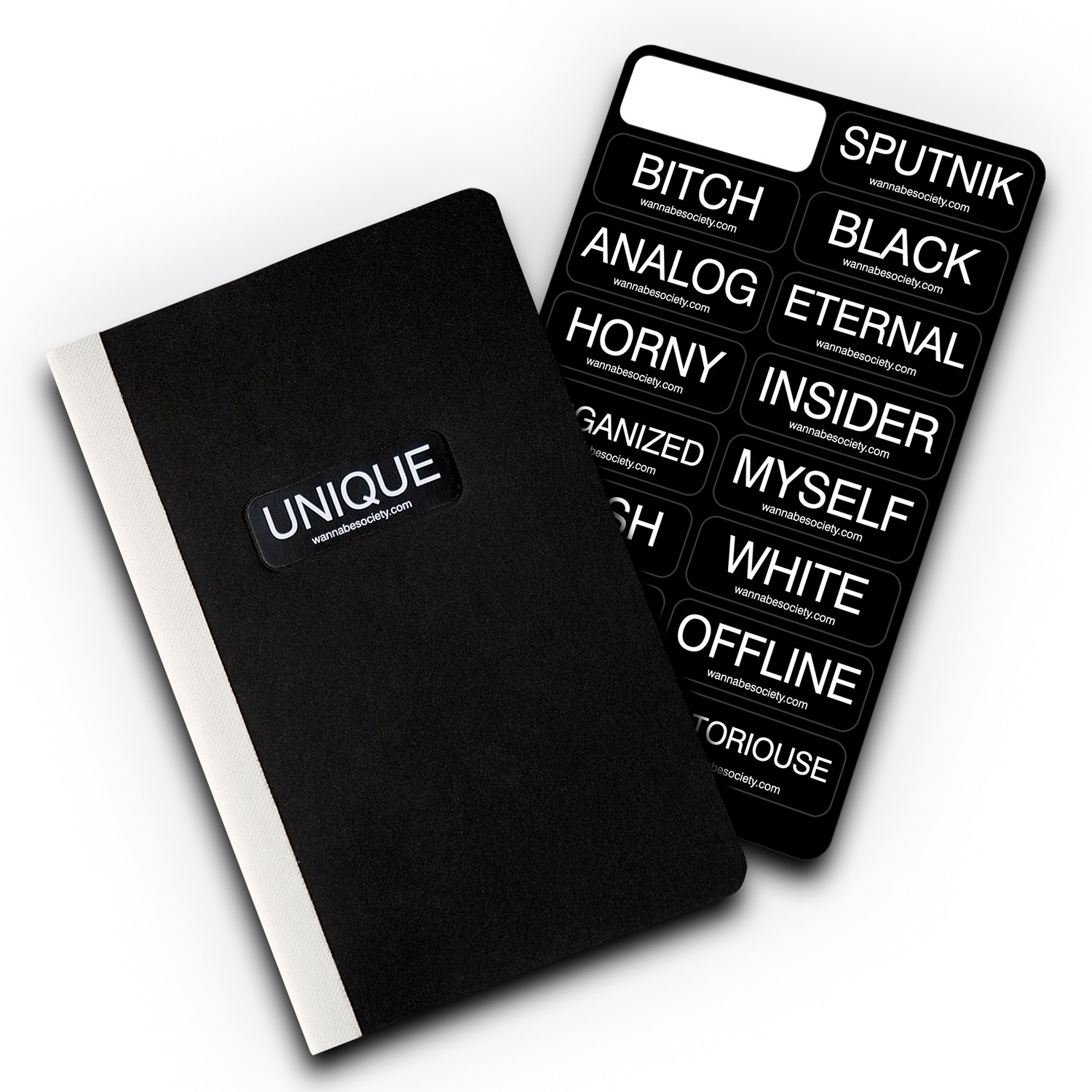 Mini notebook-Black-S