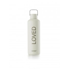 Equa Thermo Bottle White LOVED