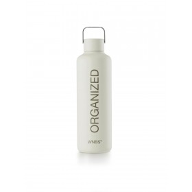 Equa Thermo Bottle White ORGANIZED